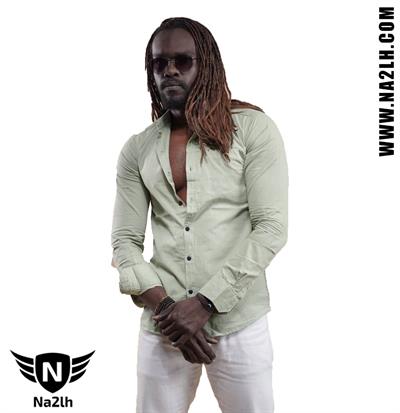 قميص قطني بأكمام طويلة